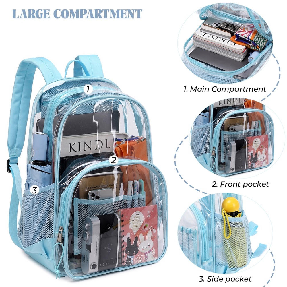 Clear backpacks - Picture 5 of 13